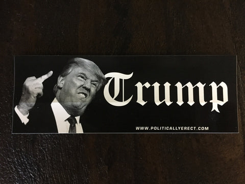TRUMP-FUCK YOU BUMPER STICKER