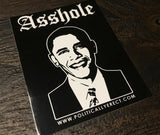 Obama asshole sticker