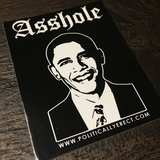 Obama asshole sticker