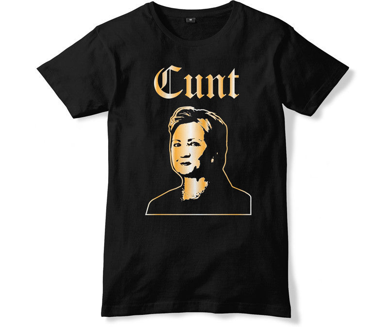 Men's HILLARY CUNT SHIRT