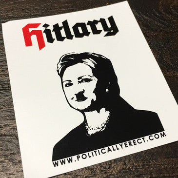 Anti Hillary Sticker