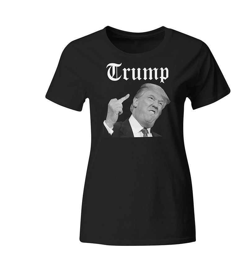 WOMEN'S-Trump Middle Finger